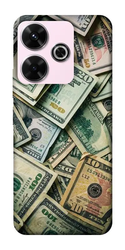 TPU чехол Demsky Dollars для Xiaomi Redmi 13 4G / Poco M6 4G