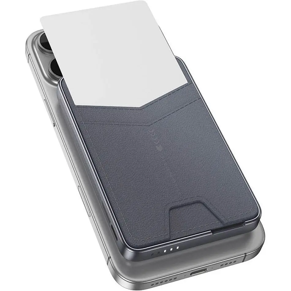 Внешний аккумулятор Hoco Q46 Title MagSafe 5000mAh 20W Gray [161351] - фото 3