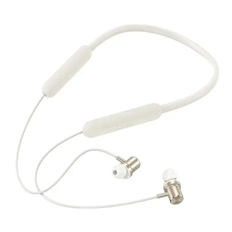 Bluetooth Навушники Hoco ES70 Armour neck-mounted | BT5.3, 80h | beige - фото 2