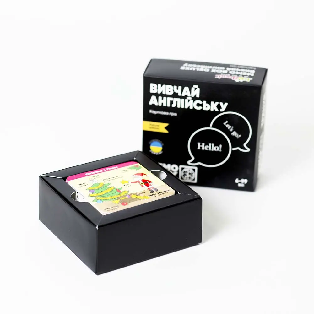 Настільна гра JoyBand MemoBox Delux Вивчай англійську (MBD104) - фото 3