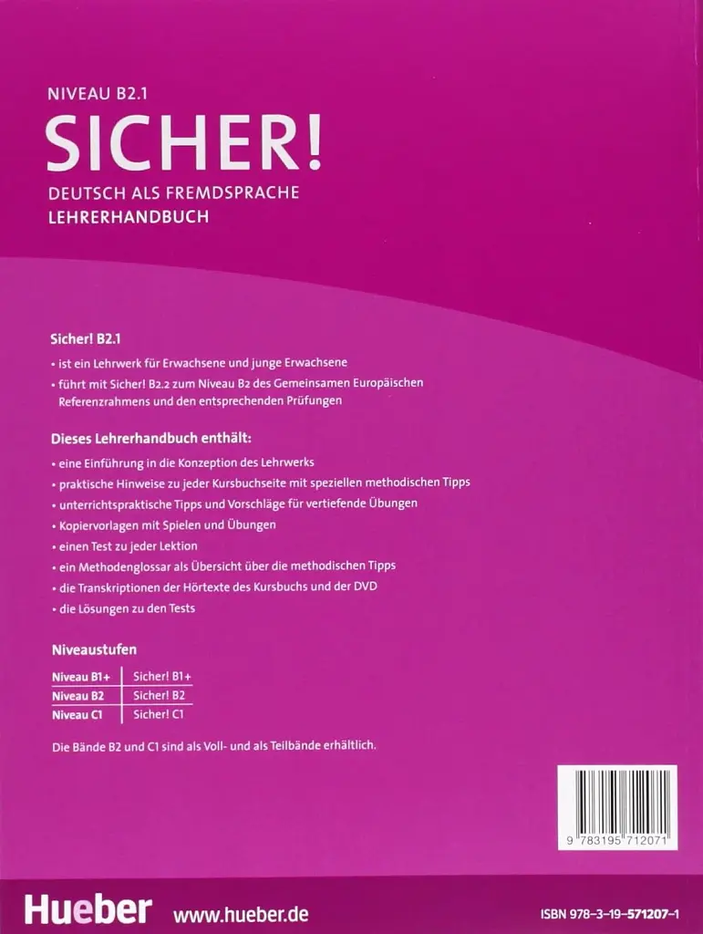 Sicher! B2 Paket Lehrerhandbuch B2.1 + B2.2 - фото 2