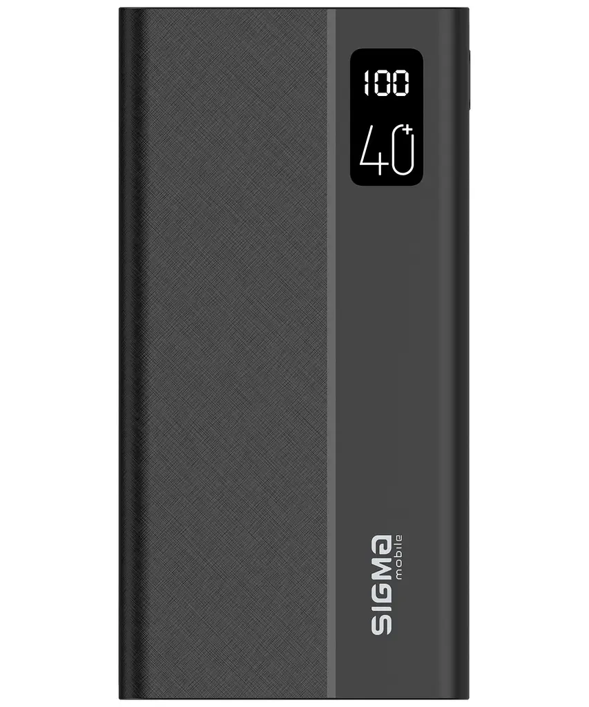 Внешний аккумулятор Sigma X-power SI40A3QL 400000 mAh 4*USB + Type-C LCD - фото 3
