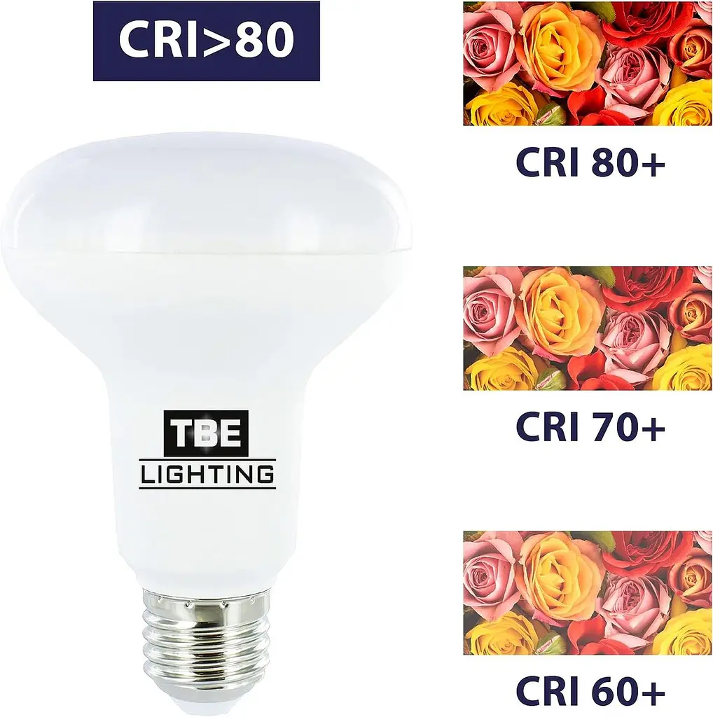 Світлодіодна світлодіодна лампа R80 TBE LIGHTING 15 Вт - стандартне гвинтове кріплення E27, еквівалентна енергозберігаюча - фото 4