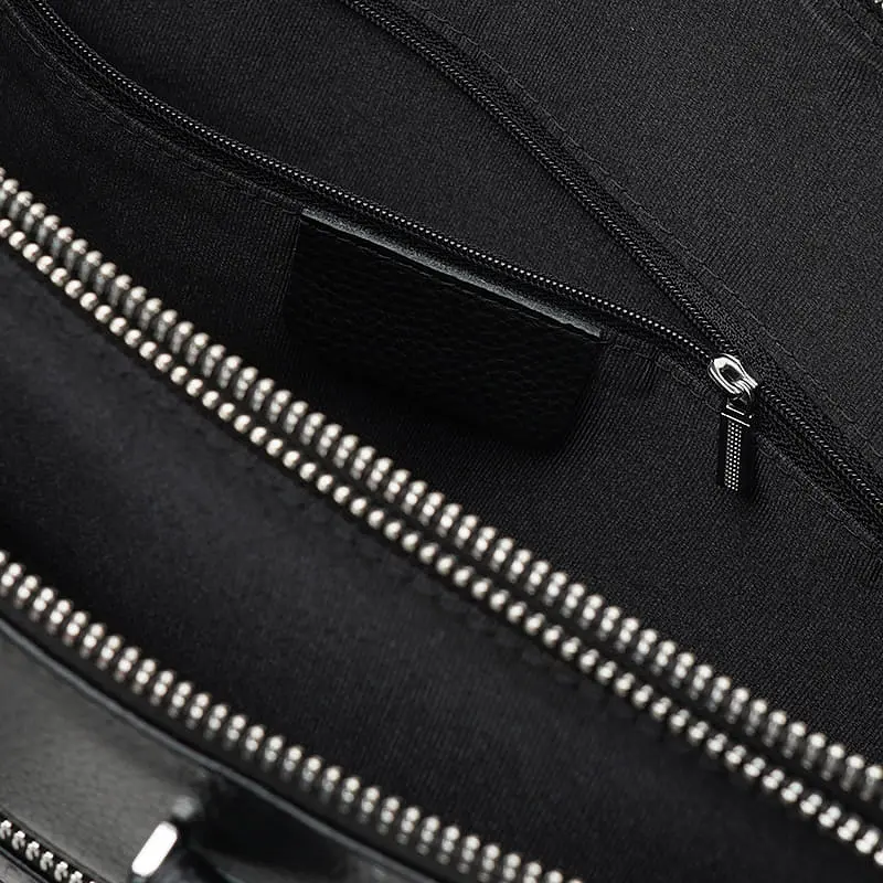 Чоловіча сумка Ricco Grande K117610-black 38.5х29.5х7 см Чорний - фото 6