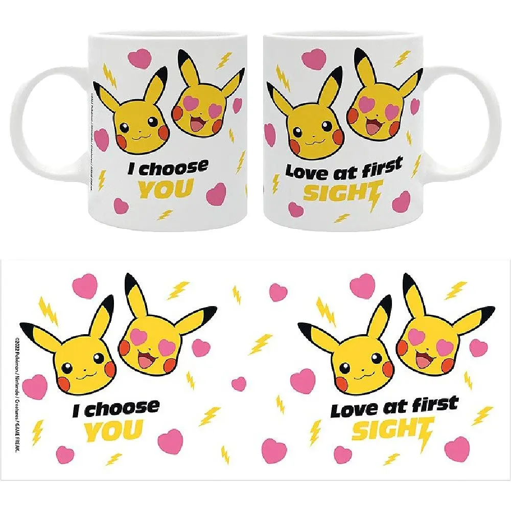 Чашка Good Gift Pokemon Love at First Sight 320 мл - фото 5