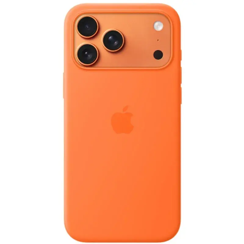 Чохол до мобільного телефона Apple Silicone iPhone 17 Pro Max Orange Model A3560 (MGFL4ZM/A) - фото 3