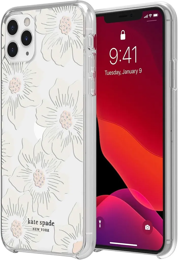 Чохол Kate Spade NY Protective Hardshell для Apple iPhone 11 Pro Max (KSIPH-132-HHCCS / KSIPH-173-HHCCS) Hollyhock Floral