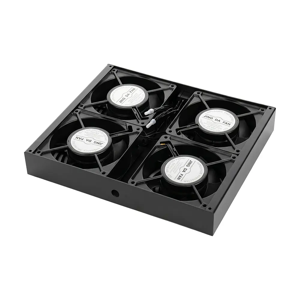 Вентилятор до комутаційних шаф глибиною 800 мм Trinix TRX-FAN4 Black (25-00128) - фото 2