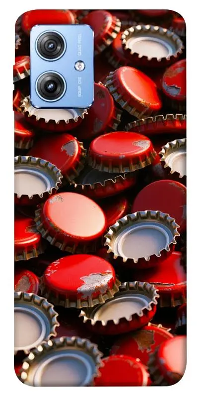 Чохол Demsky Red cups для Motorola Moto G84
