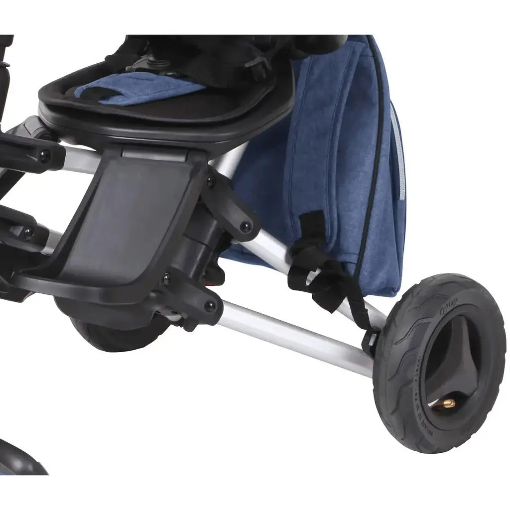 Дитячий складаний триколісний велосипед Qplay Nova+ Rubber Blue синій (S700Nova+RubberBlue) - фото 4