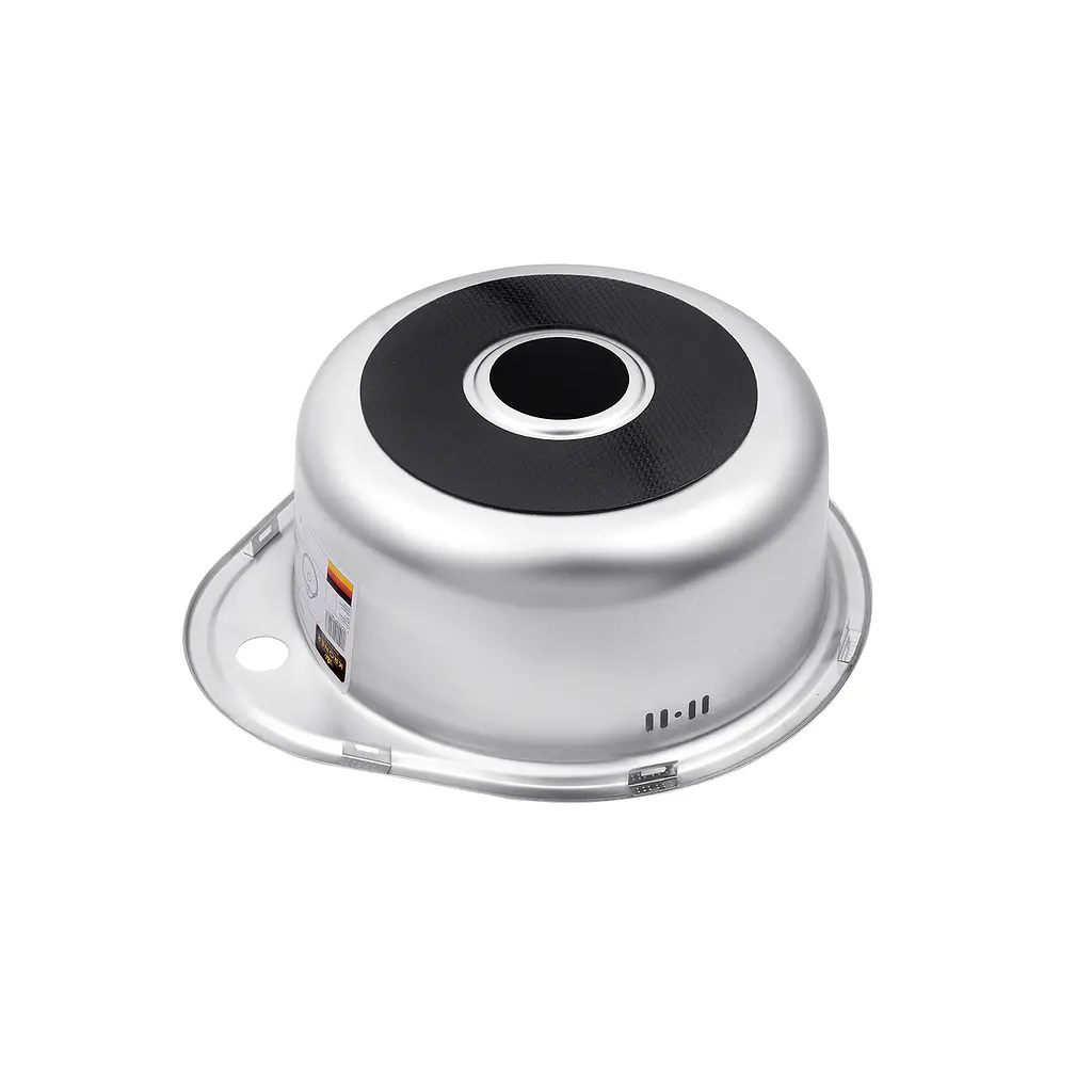 Кухонна мийка Kroner KRP Satin - 4843 (0,8 мм) (CV022757) - фото 3
