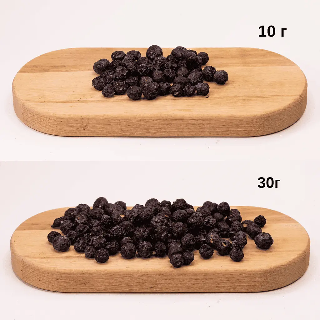 Сублимированная голубика, 500 г - фото 4