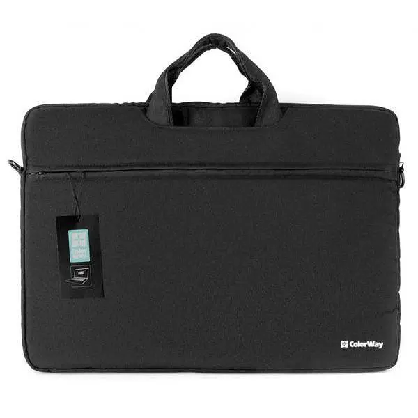 Сумка для ноутбуків ColorWay Сумки для ноутбуків 17.3" Casual Black (CW-LBC173-BK) - фото 2