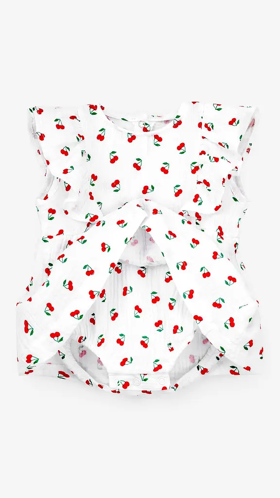 Боді-сукня з повязкою для дівчинки Baby Life 17-09-1 74 см Білий shop (2000999190438) - фото 4