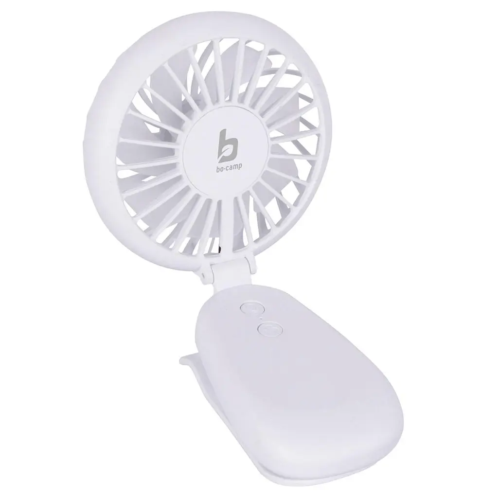 Вентилятор акумуляторний Bo-Camp Mini Fan With Clamp White (8520960) - фото 4
