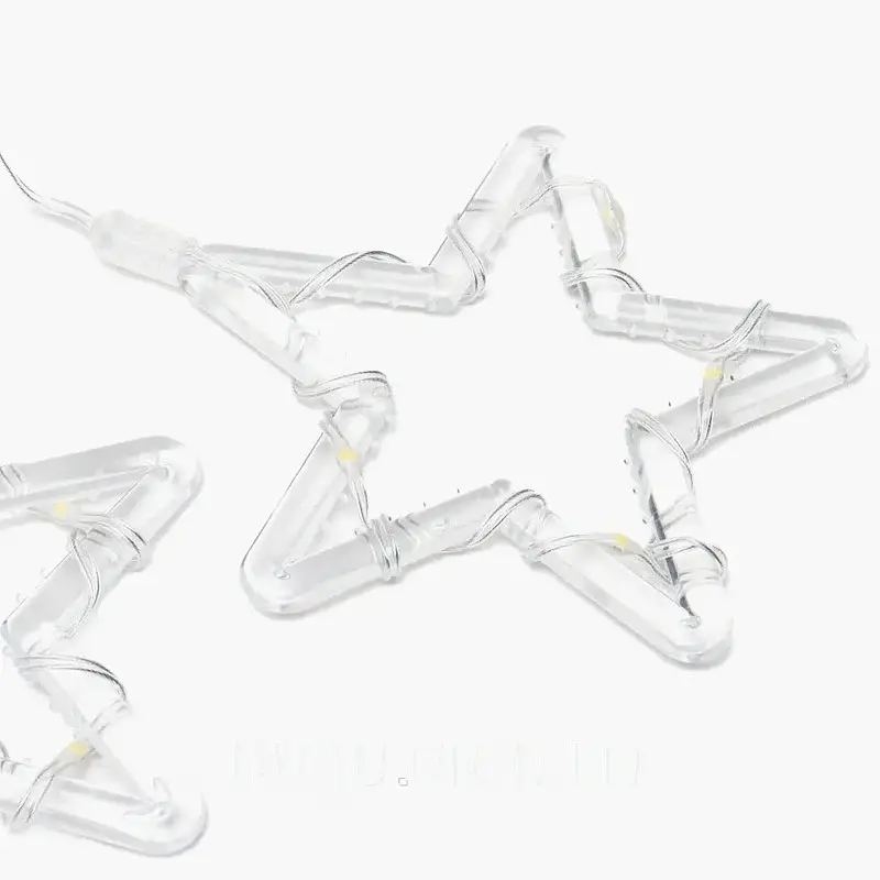 Гірлянда-штора Зірки LED освітлення XPRO 2x1 м (23457487601_299) - фото 4