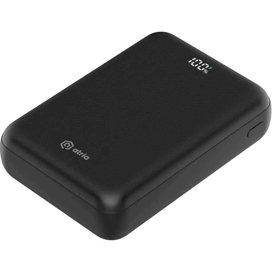 Павербанк ATRIA Black 20 000 mAh / 22.5 Вт (WPD-P92) - фото 4