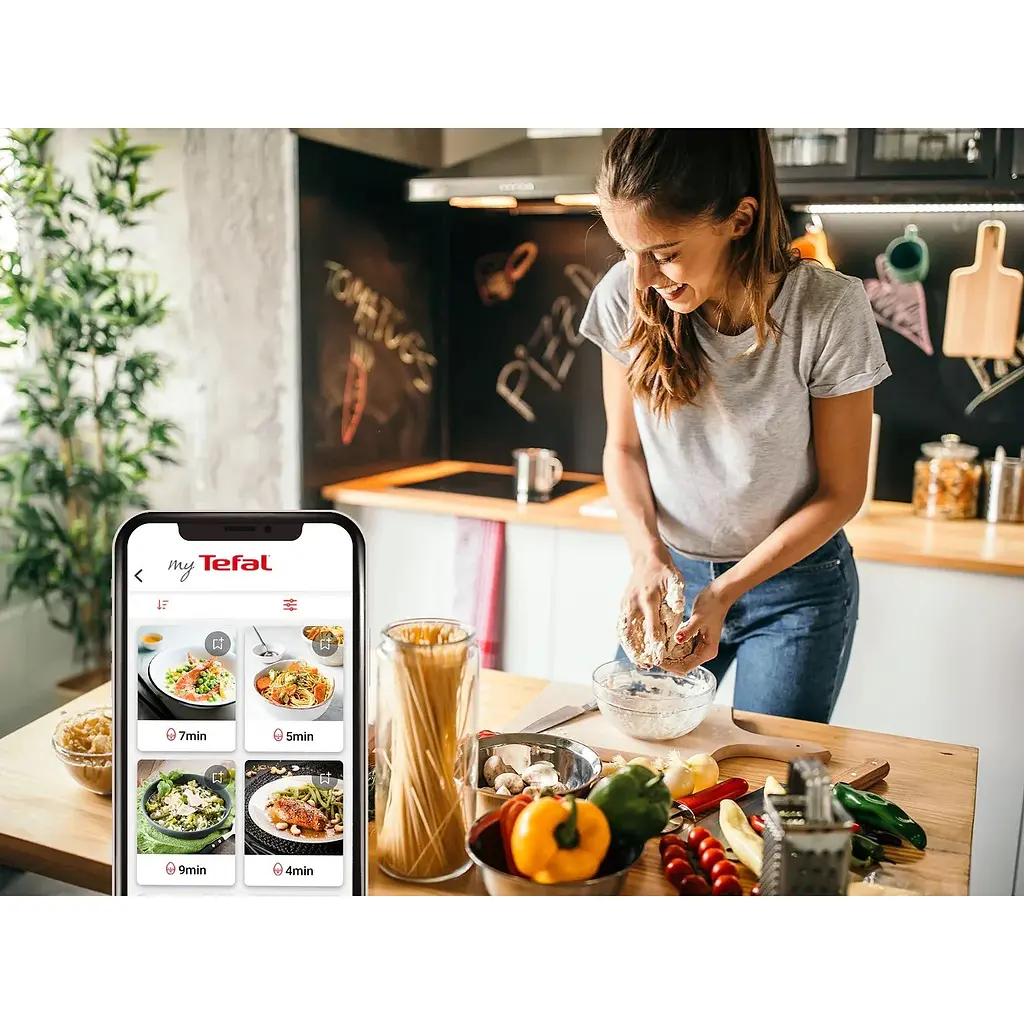 Мультипіч Tefal Easy Fry Silence 1670 Вт темно сіра-чорна (EY551HE0) - фото 13