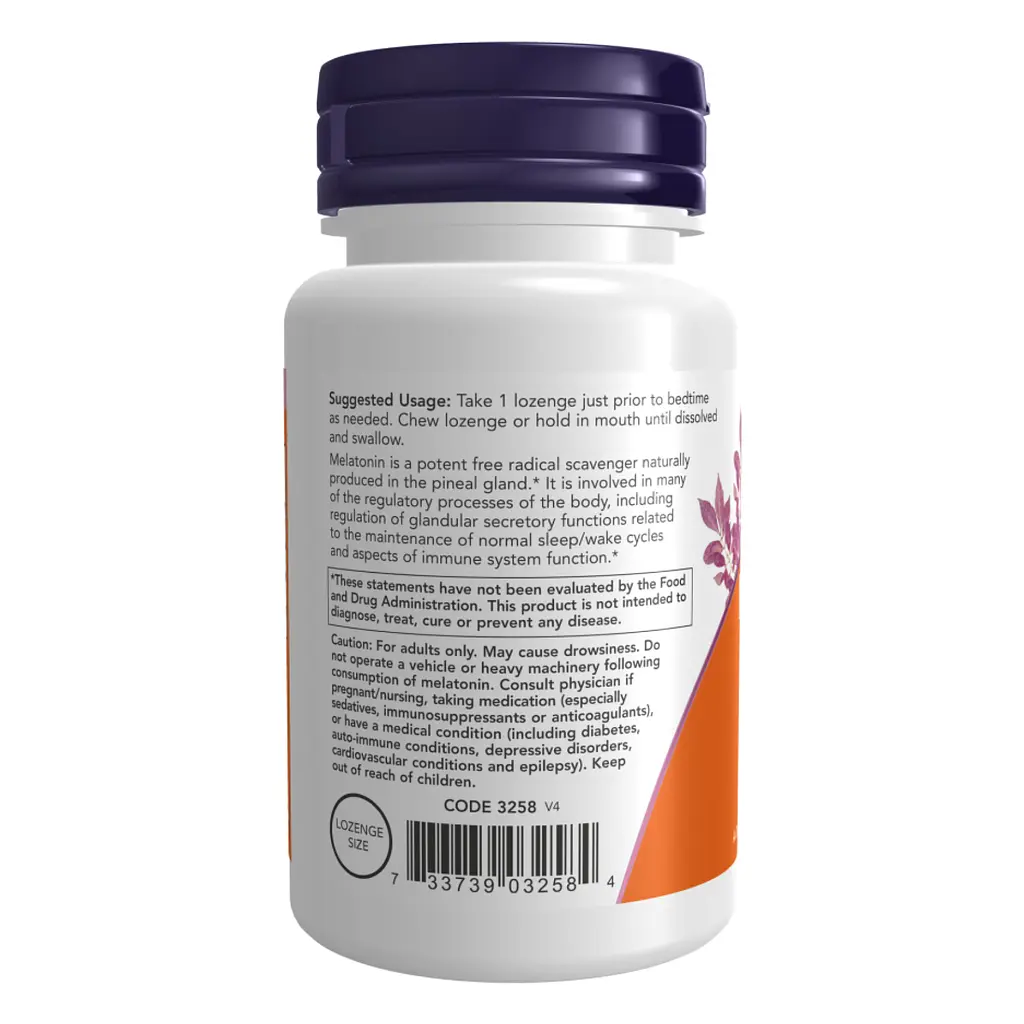 Melatonin 3mg - 180 lozenges - фото 3