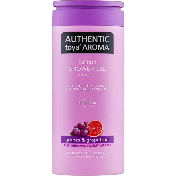 Гель для душу AUTHENTIC Grapes Grapefruit 400 мл