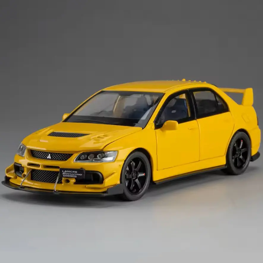Колекційна металева модель автомобіля АвтоЕксперт Mitsubishi Lancer Evolution IX з інерцією, світлом та звуком 1:32 - фото 4
