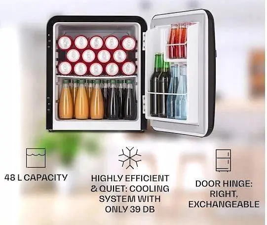 Мини холодильник ретро Klarstein Audrey (10040738) - фото 6