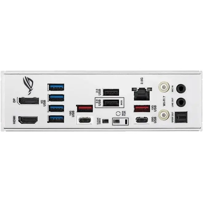 Материнская плата Asus Rog Strix B850-A Gaming WIFI sAM5 B850 4xDDR5 M.2 HDMI DP WiFi BT ATX белый - фото 10
