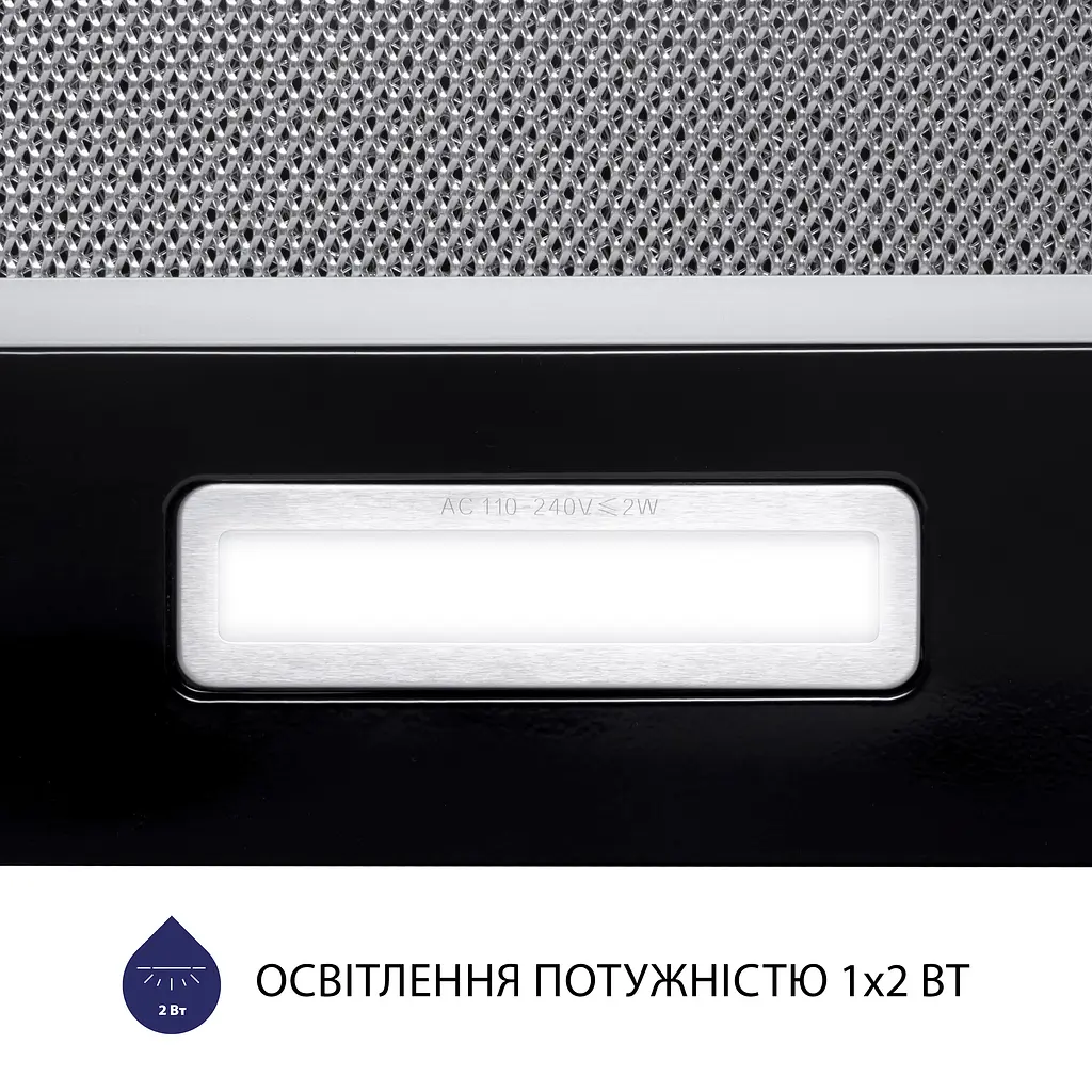 Витяжка телескопічна MINOLA HTLS 6734 BL 1100 LED GLASS - фото 5