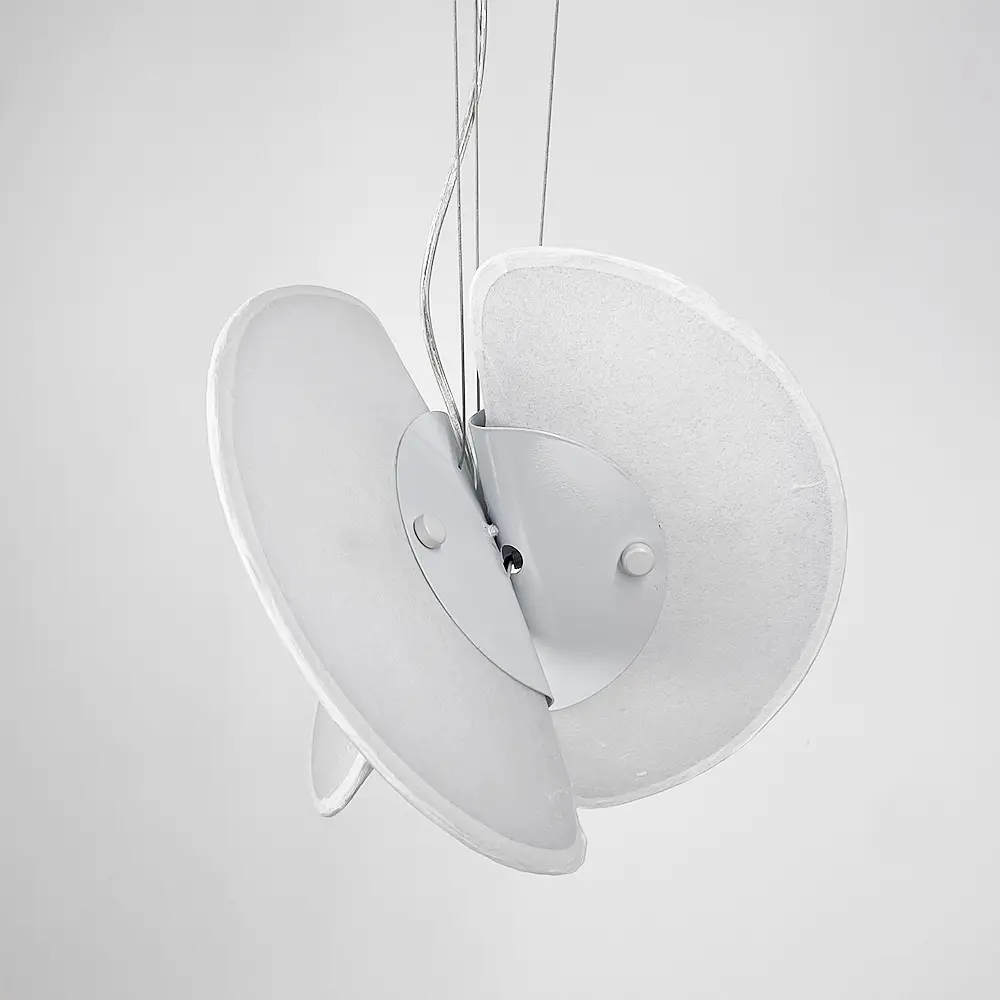 Футуристическая люстра в белом корпусе Ø 30 см Ст. PLP 07-300 Line F - фото 5