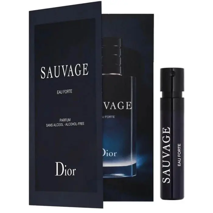 Оригінал Мініатюра Christian Dior Sauvage Eau Forte 1 мл Парфуми