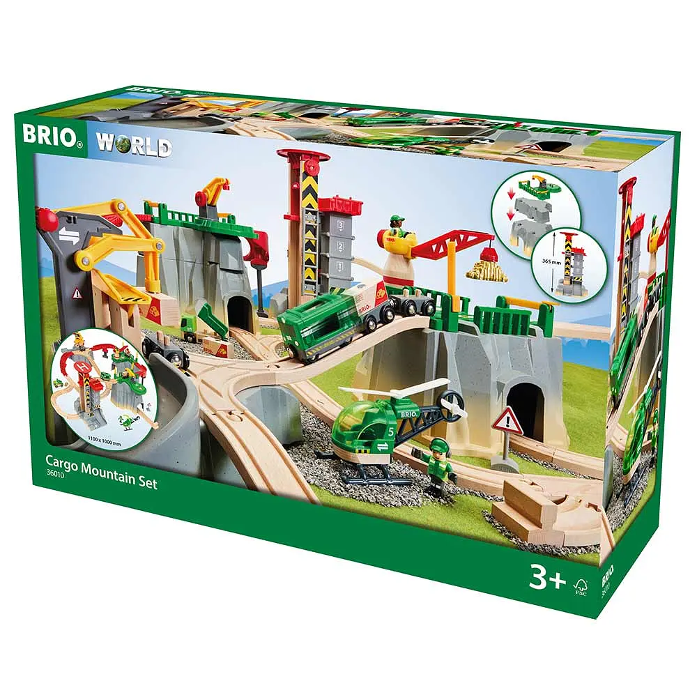 Детская железная дорога Brio Большой грузовой пункт на горе (36010) - фото 17