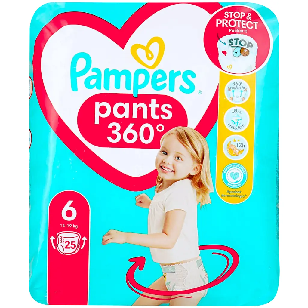 Підгузки трусики Pampers Pants 6 (15+ кг), 15 шт. - фото 2