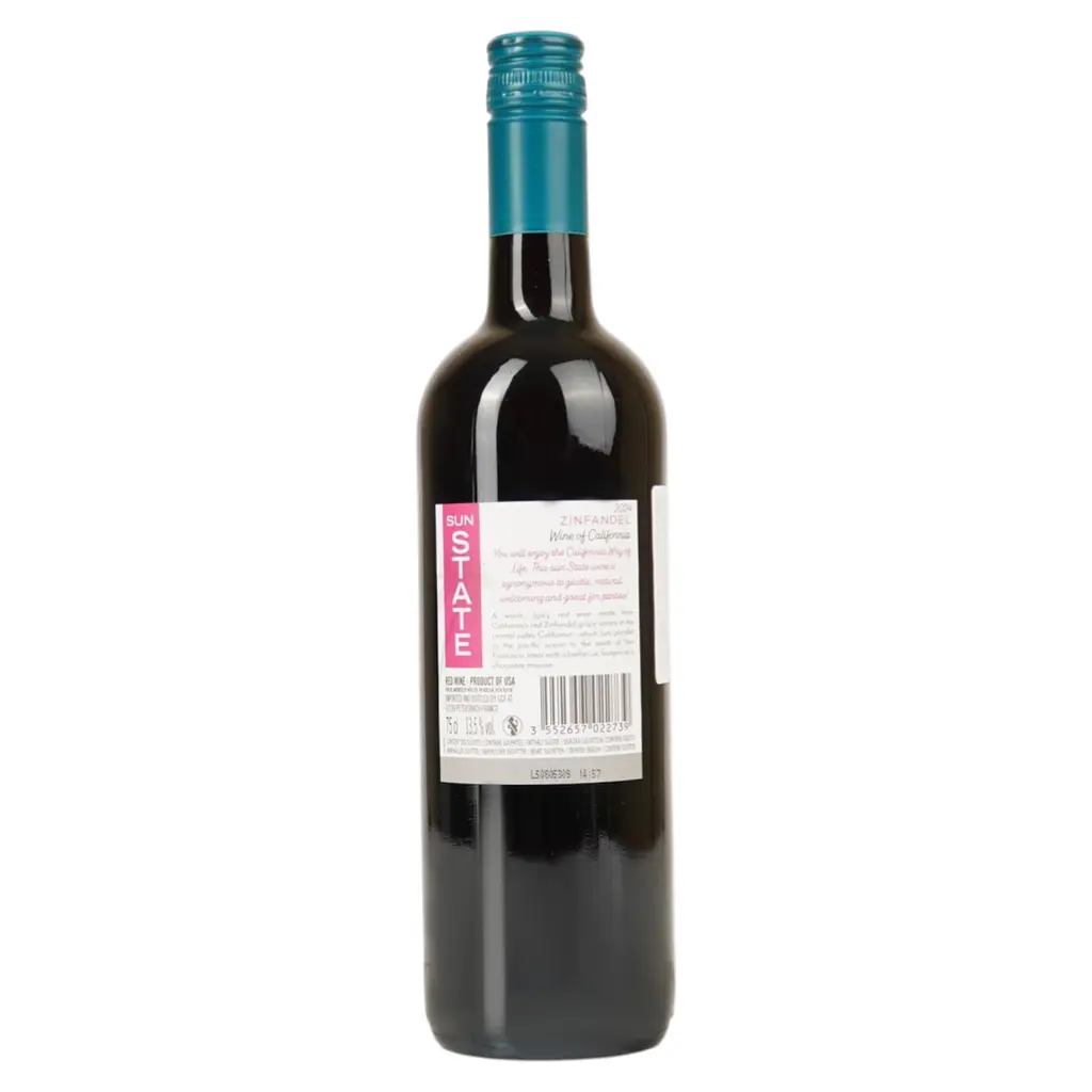 Вино Sun State Zinfandel червоне сухе 13.5% 0.75 л - фото 4