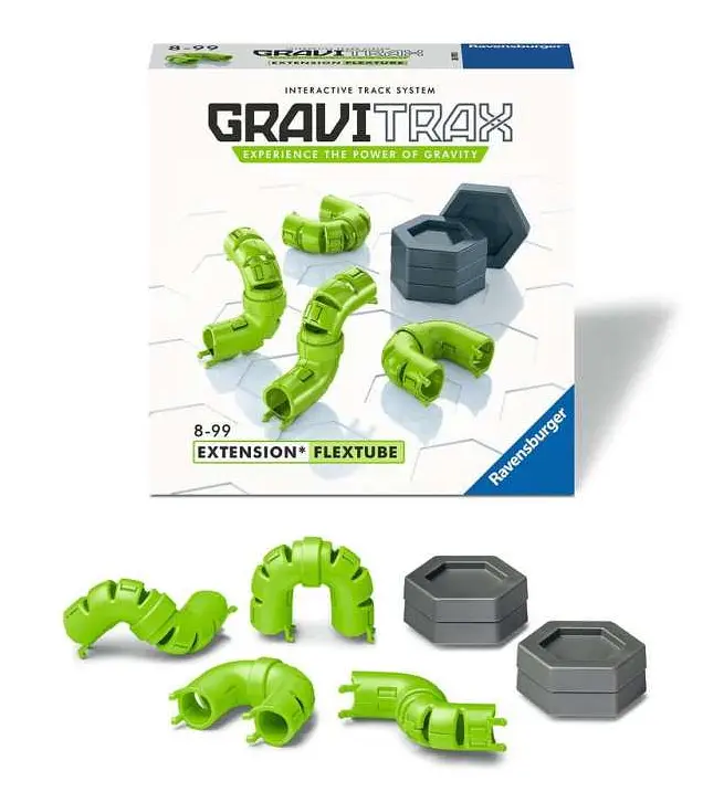 Дополнительный набор к конструктору Ravensburger GraviTrax Action Pack FlexTube модуль для трасс 269785 - фото 6