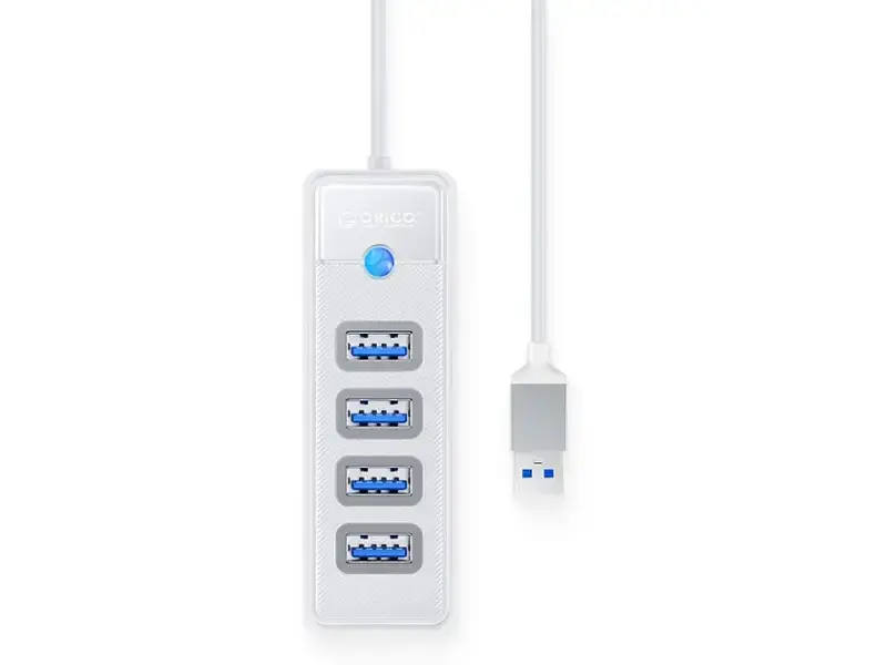 USB-хаб Orico PW4U-U3-015-WH-BP (CA914869) - фото 2