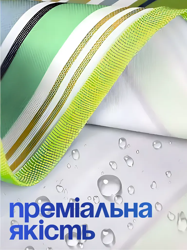 Водостійкий універсальний килимок для пляжу і пікніка, зі збільшеною підстилкою 200x200 см, Зелений у клітинку (1659146543) - фото 8