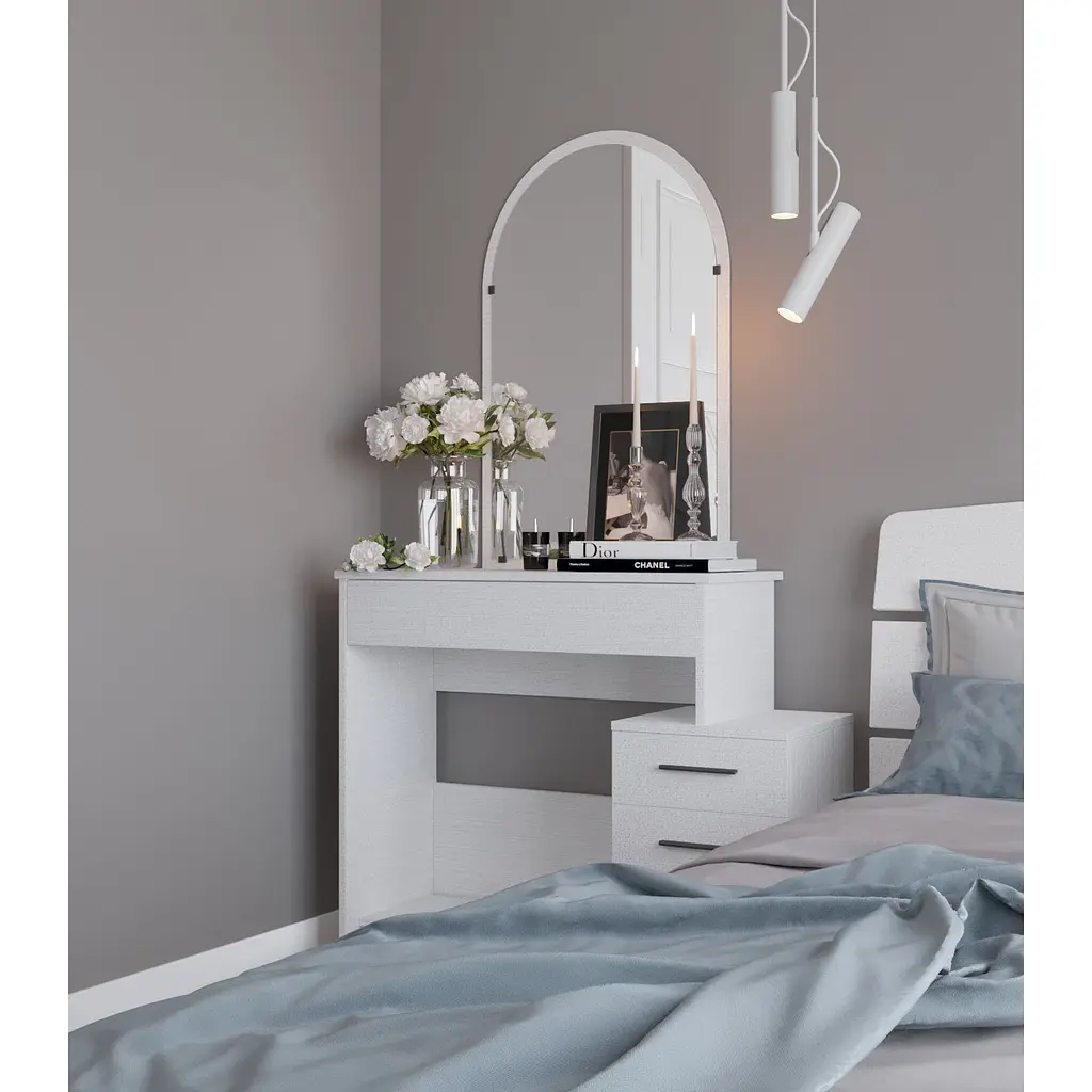 Трюмо-1 Еверест комплект для спальні німфея альба (EVR-2461) - фото 2