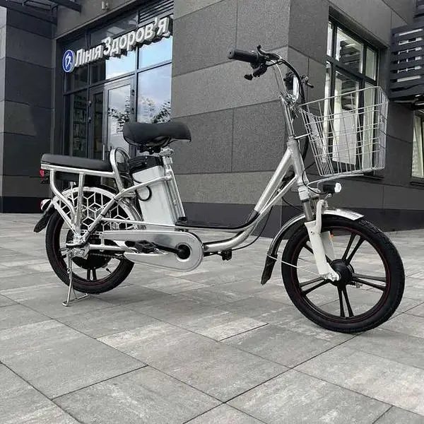 Електровелосипед E-scooter V2 двомісний 20 дюймів 450W 60V 16Ah + PASS-система - фото 2