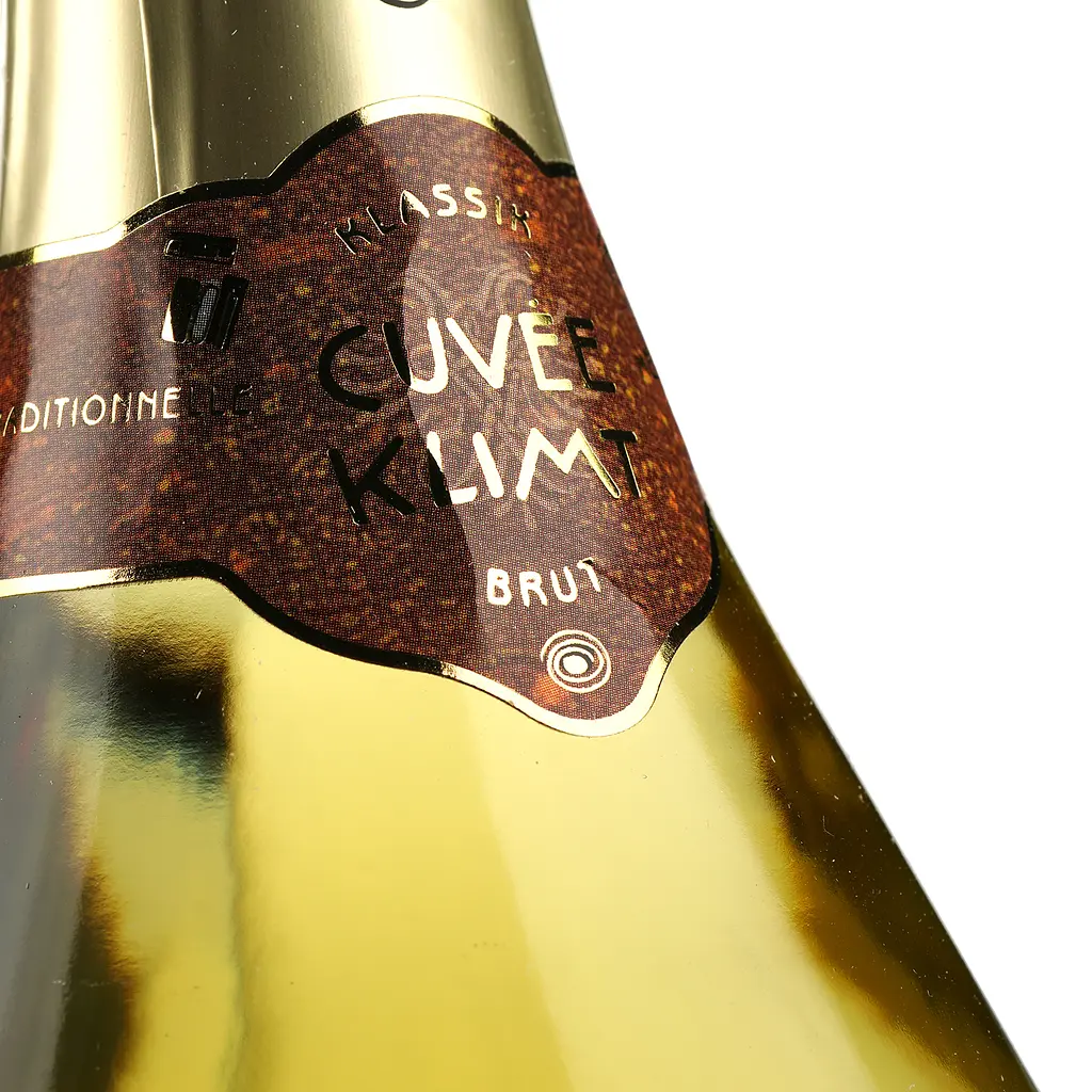 Ігристе вино Schlumberger Cuvee Klimt, біле, брют, 11,5%, 0,75 л - фото 2