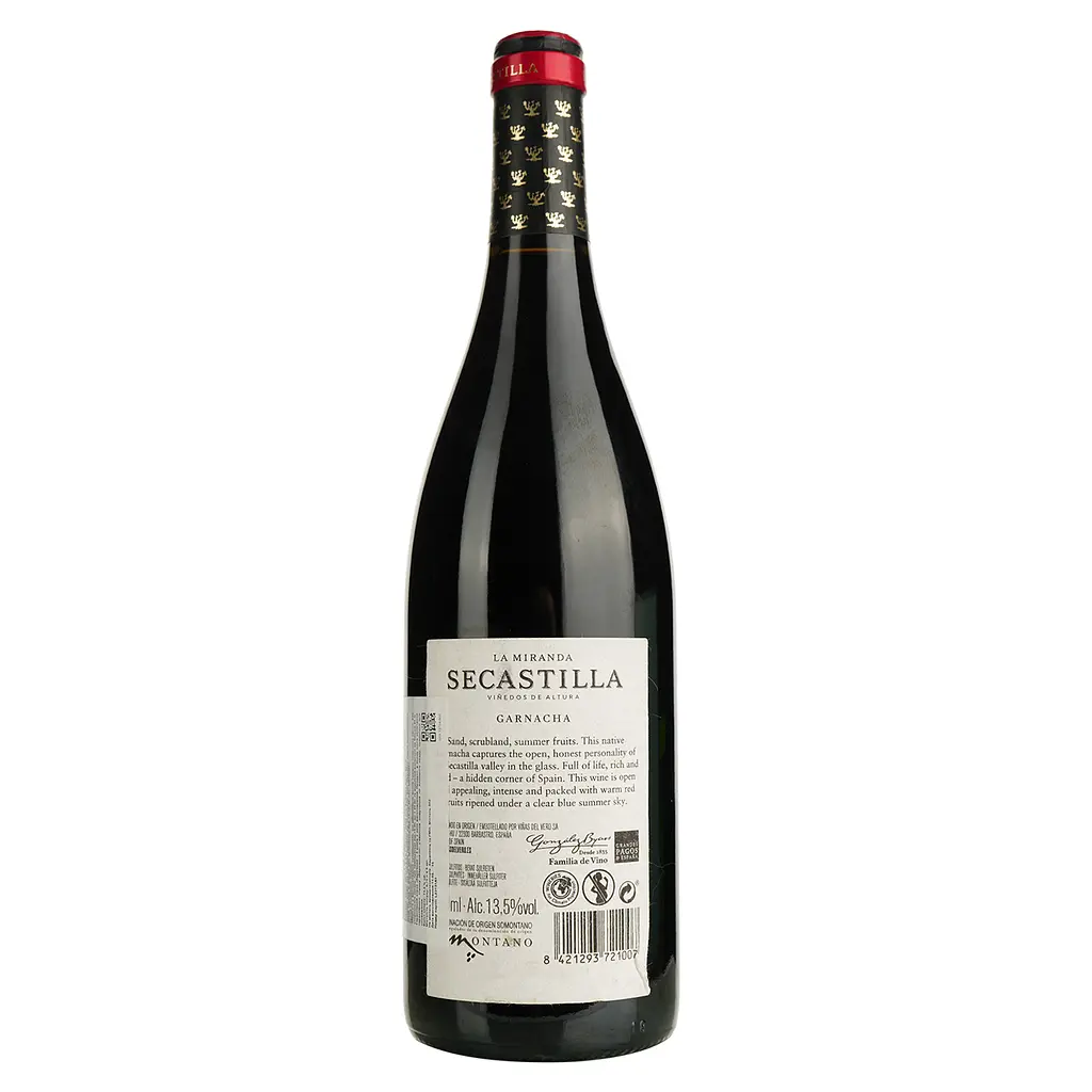 Вино Vinas Del Vero La Miranda Secastilla Garnacha, красное, сухое, 0,75 л - фото 2