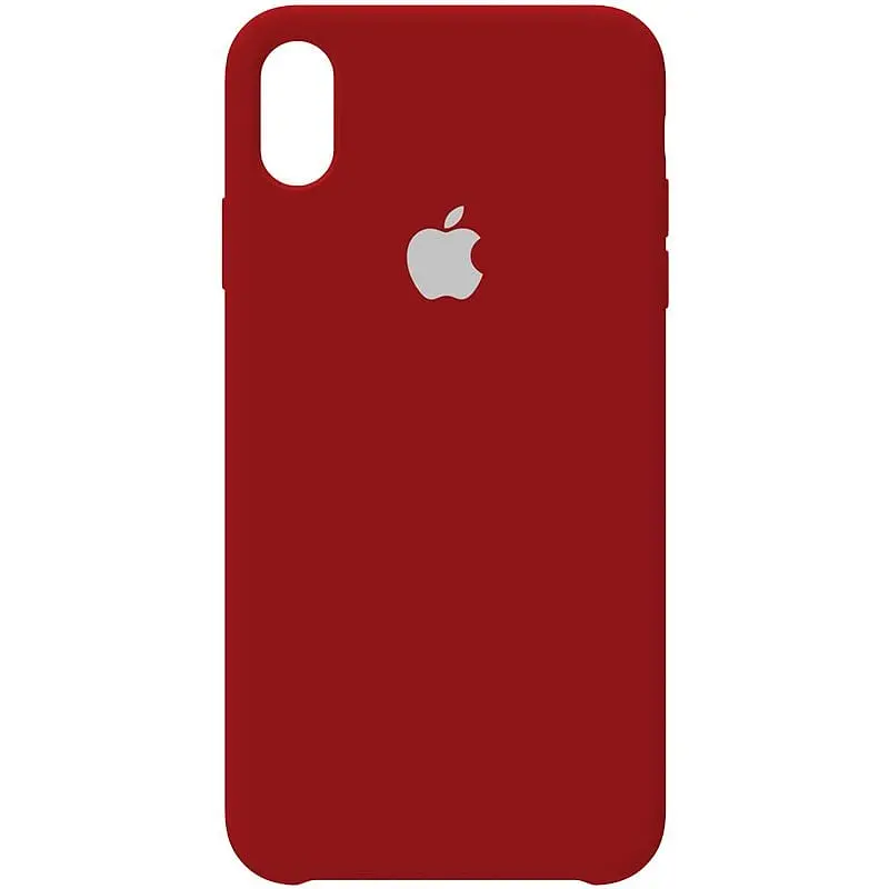 Чехол-накладка Toto Silicone Case Apple iPhone XS Max China Red - фото 2