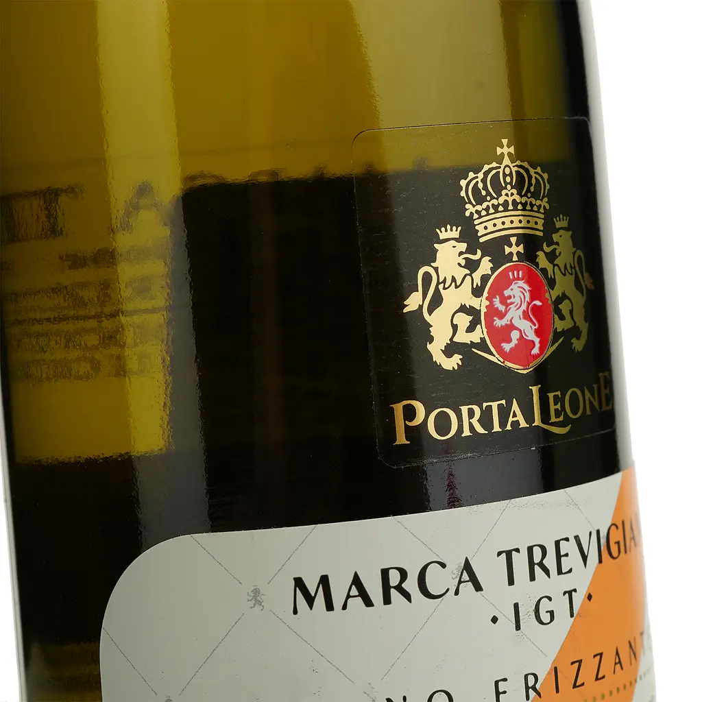 Вино игристое Porta Leone Marca Trevigiana IGT Frizzante белое брют 0.2 л - фото 3