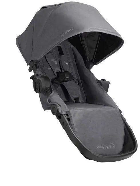 Прогулянковий візок для двійні Baby Jogger City Select 2, Basic Radiant Slate - фото 8