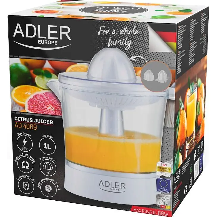 Соковитискач Adler AD 4009 [132666] - фото 8