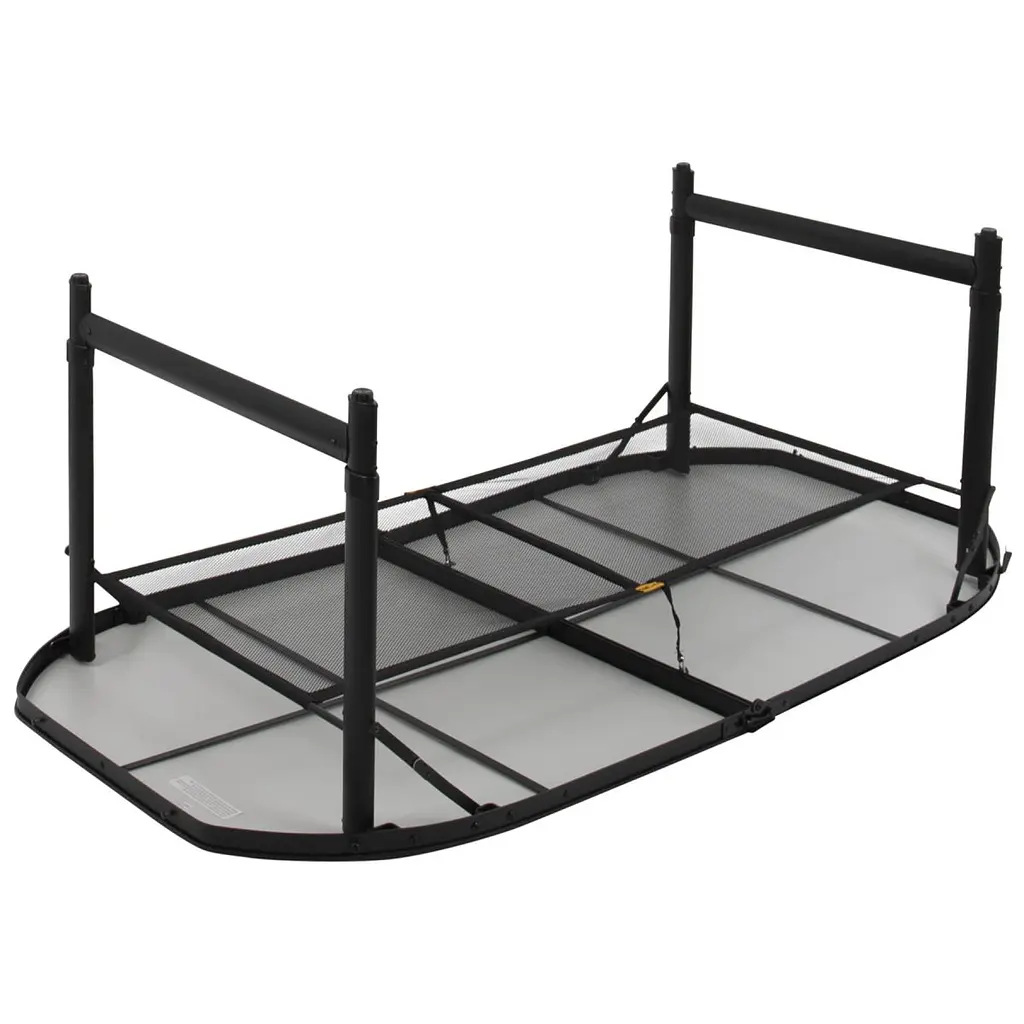 Стіл Bo-Camp Northgate Oval 150x80 cm Black/Grey (1404188) - фото 7