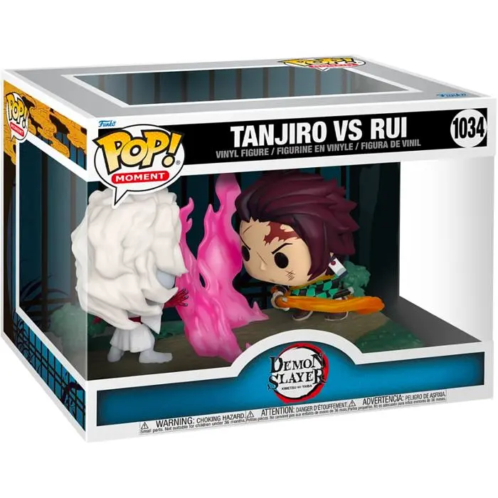 Фігурка Фанко поп Клинок, що знищує демонів Танджиро Руї Funko Pop Demon Slayer Tanjiro vs Rui DS TR 1034 - фото 4