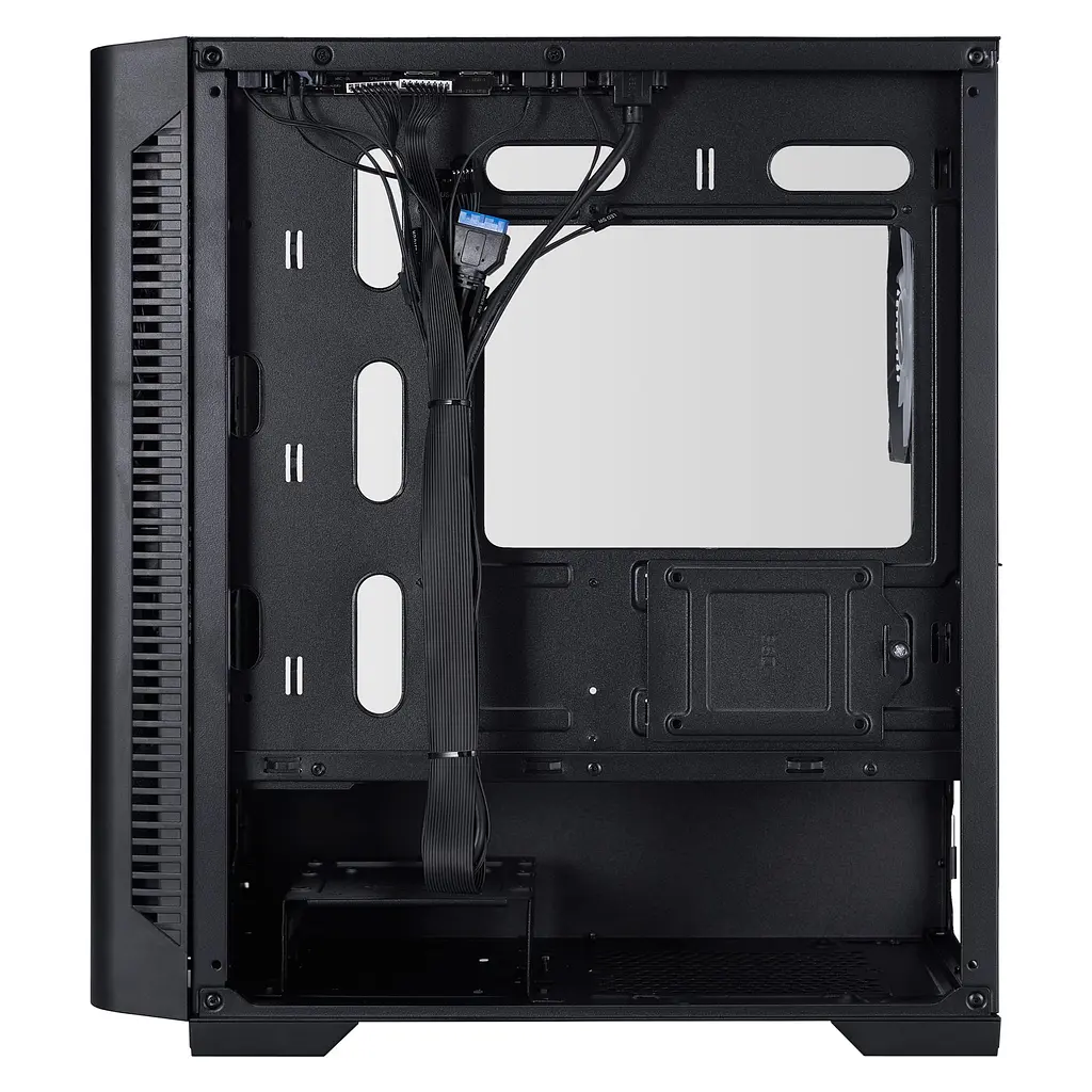 Корпус 1stPlayer D4-M-BK-2F1P-1F1 Black (D4-M-BK-2F1P-1F1) Без БП - фото 5