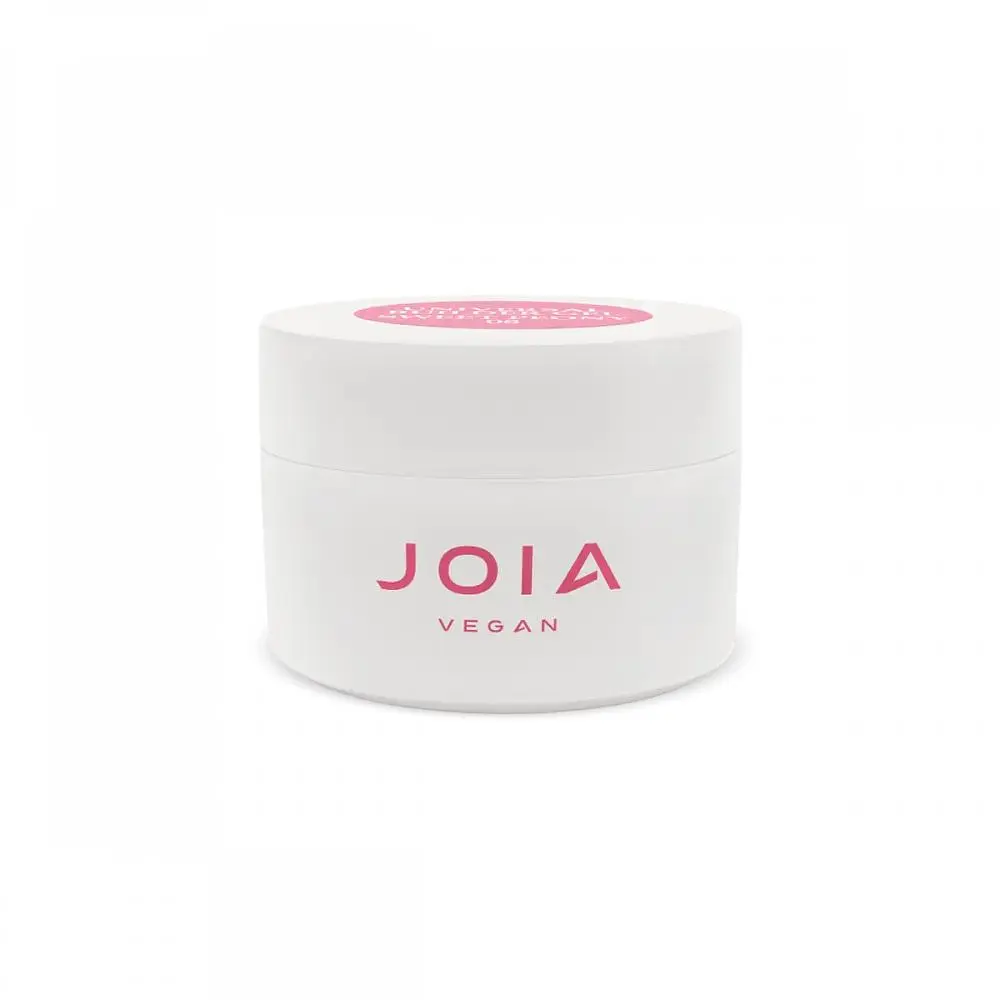 Універсальний моделюючий гель для нігтів рожевий 08 Sweet peony JOIA vegan 15 мл - фото 2