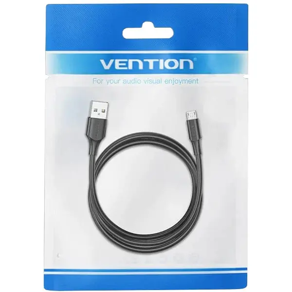 Кабель USB 2.0 AM-micro BM 1.0м Чорний - фото 2
