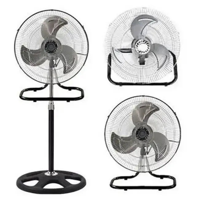 Вентилятор підлоговий No Brand Alfarid Fan 150 Вт Чорний (2104618620) - фото 5